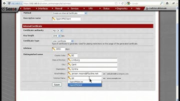OpenVPN Client certificaat