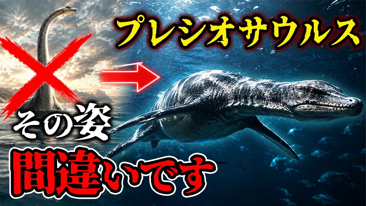 【ゆっくり解説】首長竜の常識は間違いだらけ！？プレシオサウルスの本当の姿とは？