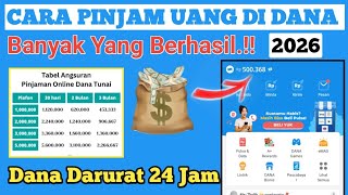 RESMI OJK❗️Cara Pinjam Uang di Dana | Pinjam Uang di DANA Tanpa Dana Paylater-Pinjol Mudah Cair 2026