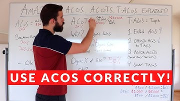Amazon ACoS, ACoTS and T-ACoS explained (PPC optimization)
