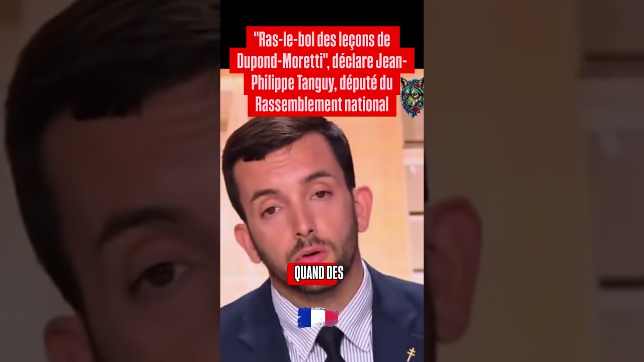 Le "Ras le bol" de Tanguy qui balance