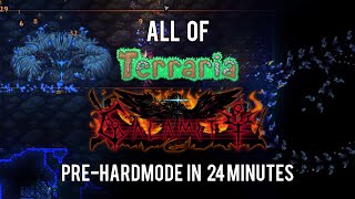 All of Terraria Calamity Mod Pre-hardmode in 24 Minutes (1/3)