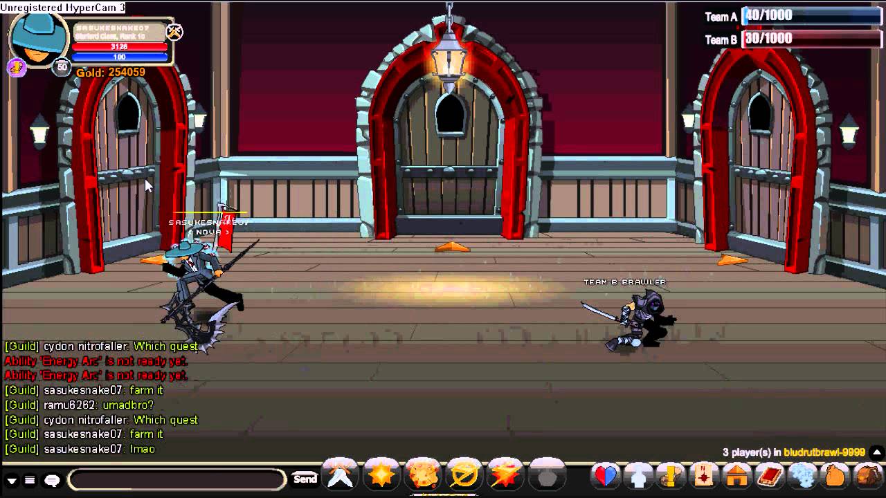 Sasukesnake07 vs ramu and hell Nova pvp #3