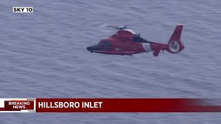 Coast Guard searches for missing boater in Hillsboro Inlet