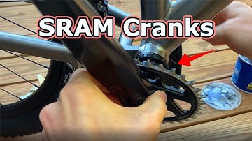 SRAM GX Eagle Crankset Install
