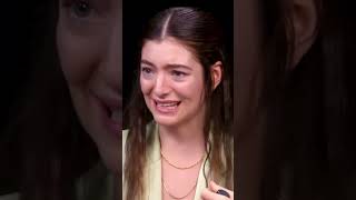 Lorde Being Rude on Hot Ones | #shorts