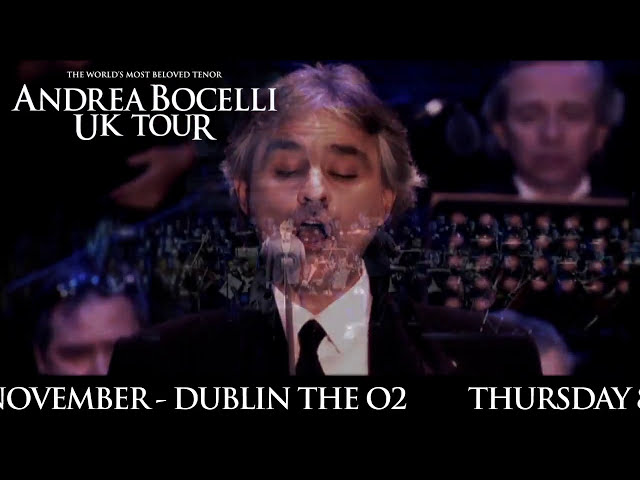 Andrea Bocelli — Londres Tour Turismo