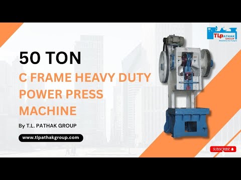 Watch C Type Power Press Machine 75 Ton video 1
