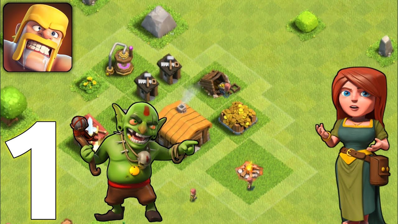 Clash Of Clans Gameplay Walkthrough Part 1 Android IOS Gameplay YouTube clash-of-clans-gameplay-walkthrough-part-1-android-ios-gameplay-youtube