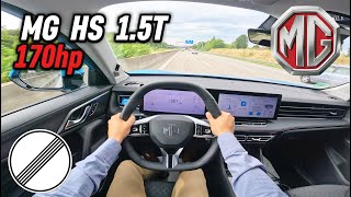 2025 Mg Hs 1.5T Gdi 170 Hp Pov Autobahn Test Drive In Germany