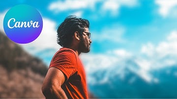 How to BLUR BACKGROUND in any photo using Canva I Canva Tutorial