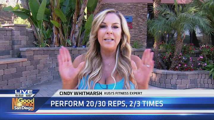 Fitness expert Cindy Whitmarsh shares her high int...