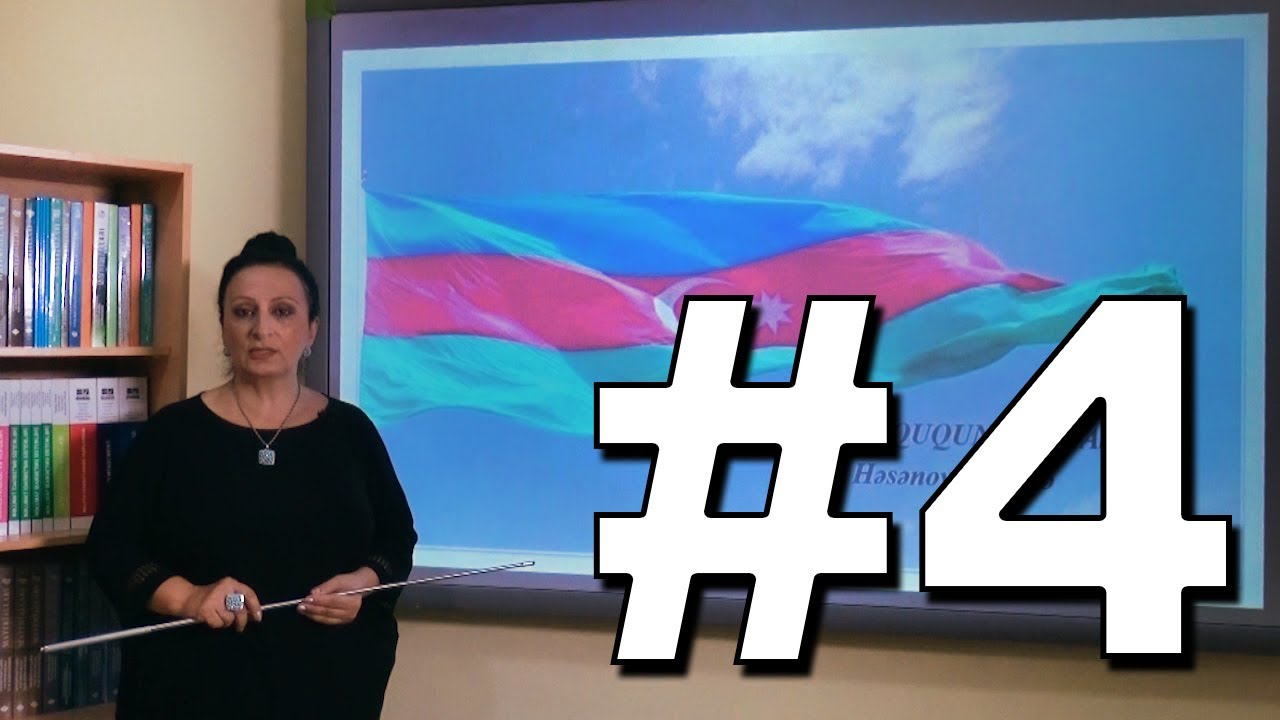 Azərbaycan Respublikasının Konstitusiyası və hüququn əsasları Videodərs 4 (Ekologiya hüququ)