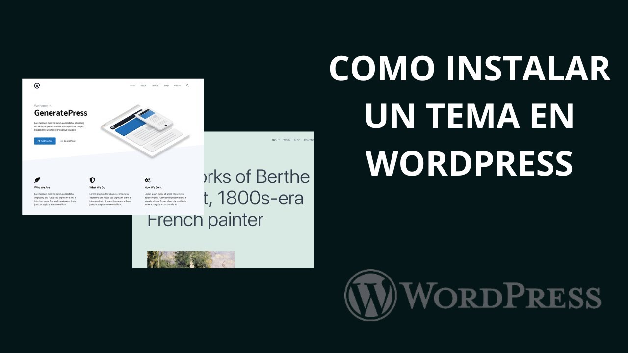 Miniatura del tutorial: Cómo instalar un tema en WordPress