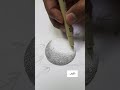 شرح رسم الظل والنور باسلوب التنقيط 