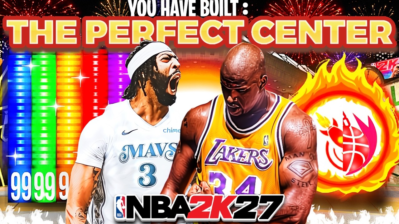 HOW TO CREATE THE PERFECT CENTER BUILD on NBA 2K27! GAME BREAKING BEST BIGMAN BUILD 2K27!: video thumbnail