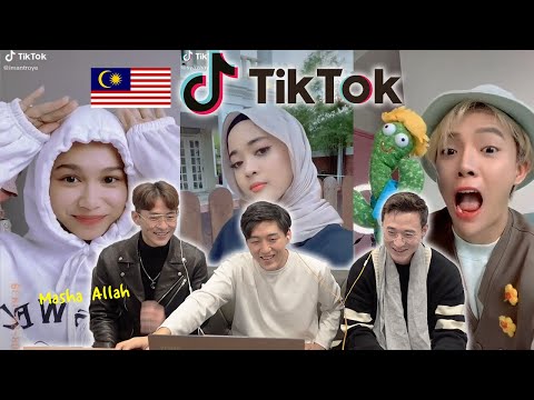 Korean guys react to Malaysian Tik-tok?!