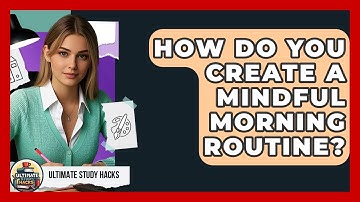 How Do You Create A Mindful Morning Routine? - Ultimate Study Hacks