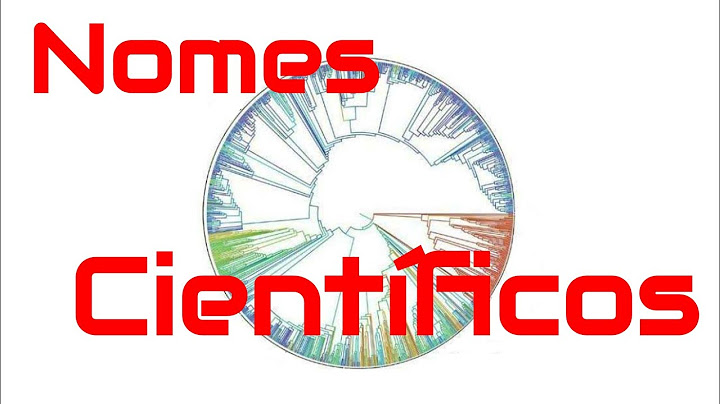 Qual a regra para dar nomes científicos aos seres vivos