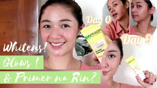 Review Garnier Serum Cream Light Complete Whitespeed + Yuzu Lemon | Wajah auto cerah sekali pakai