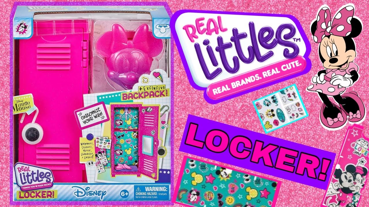 Real Littles Mini Locker And Unicorn Duffel Bag With 15 Surprises