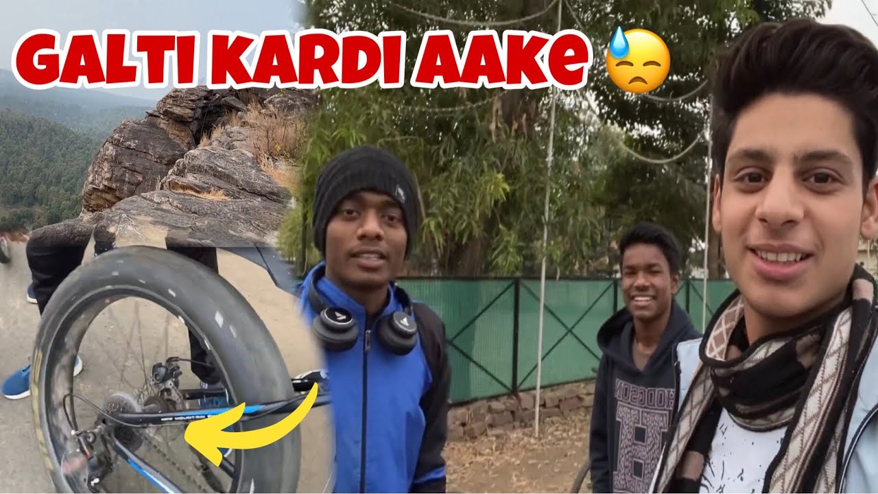 25 km cycle chlake Halat kharab😩 ho gyi |Rider boy vish @MTBRiderAshish #cycling #travel