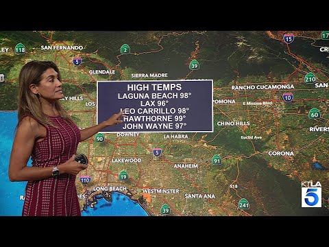 Santa Ana winds bring high temps, wildfire danger to Southern California