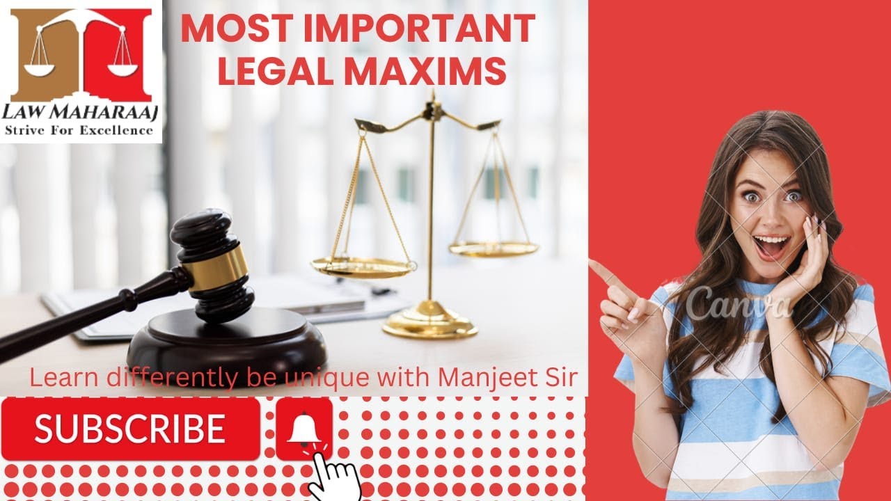 🏆Most Important Legal Maxims for CUET| CLAT2024🔑| And Other competitive Exams🎯