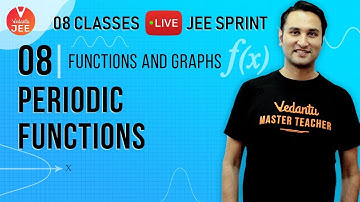 Functions & Graphs - Lecture 8 | Periodic Functions | Class 11 Maths | IIT JEE Mains Preparation