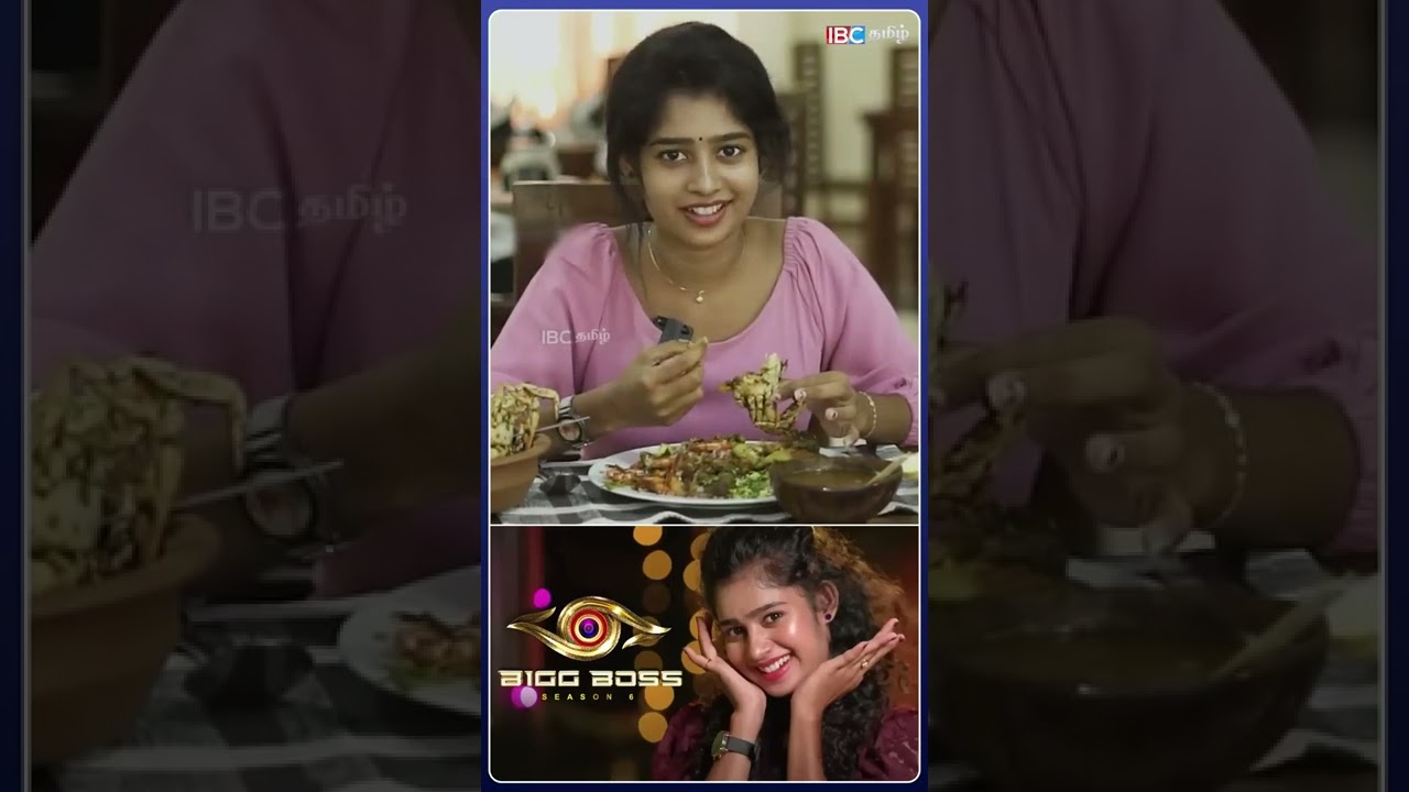 Big Boss seson 6 janani cute Advice through spicy food😋 .