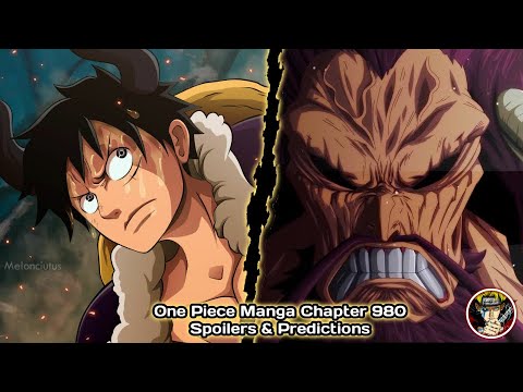 One Piece Manga Chapter 980 Spoilers Predictions Youtube