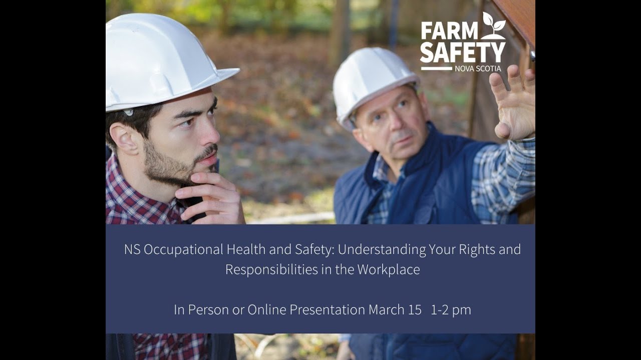 Overview of Occupational Health and Safety in Nova Scotia YouTube