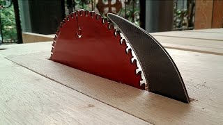 make riving knife for table saw
