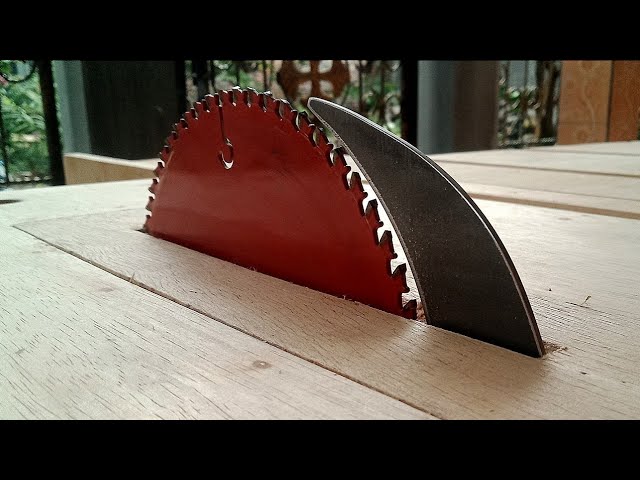 Making My Own Riving Knife » Ben's Workshop