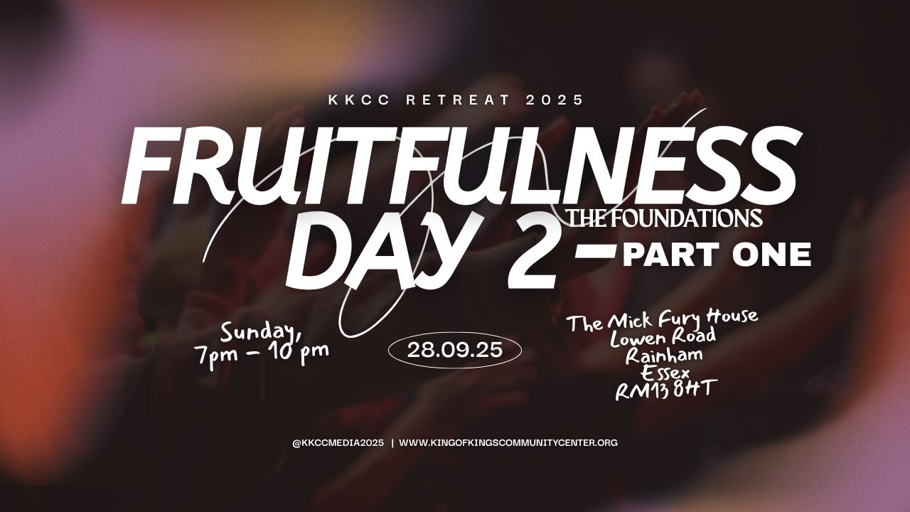 Foundation of Fruitfulness by Pastor Emmanuel Jones.