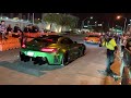 Sema Cruise 2019 - 100+ Min - Revs/Burnouts