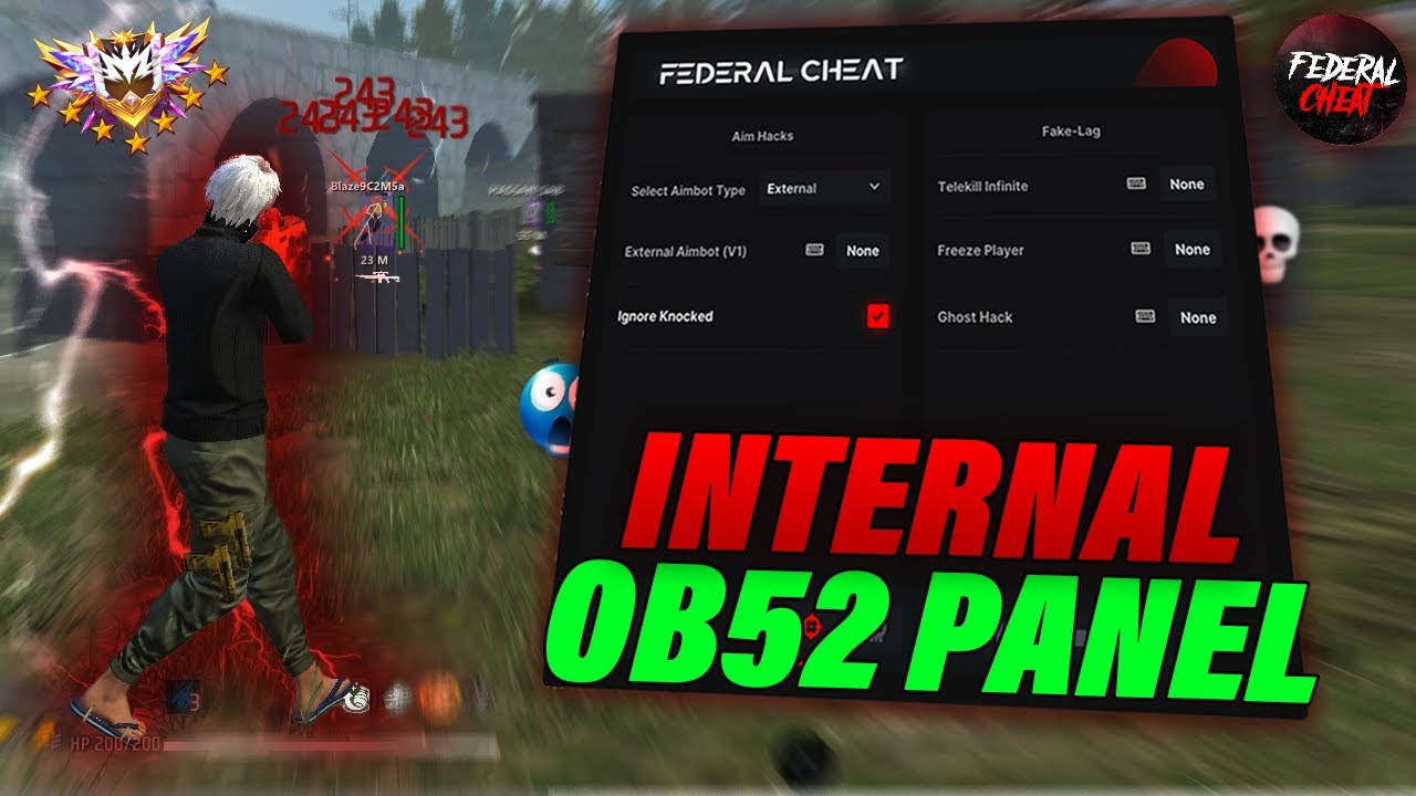 NEW PC PANEL UPDATED OB52💻 PANEL FOR FREE AIMBOT FREE FIRE 🎯 SNIPER AIMBOT | 100% SAFE AND ANTIBAN ✅
