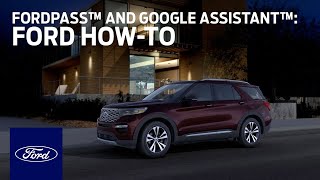 FordPass™ Action 및 Google Assistant™ | Ford How-To | Ford screenshot 1