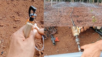 Giới thiệu cách lắp đặt hệ thống tưới nước cho cà phê và chanh dây bằng van khỏi thủy