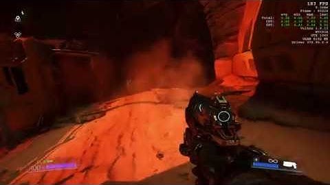 DOOM 1080P Max Settings Vulkan API GTX 1080