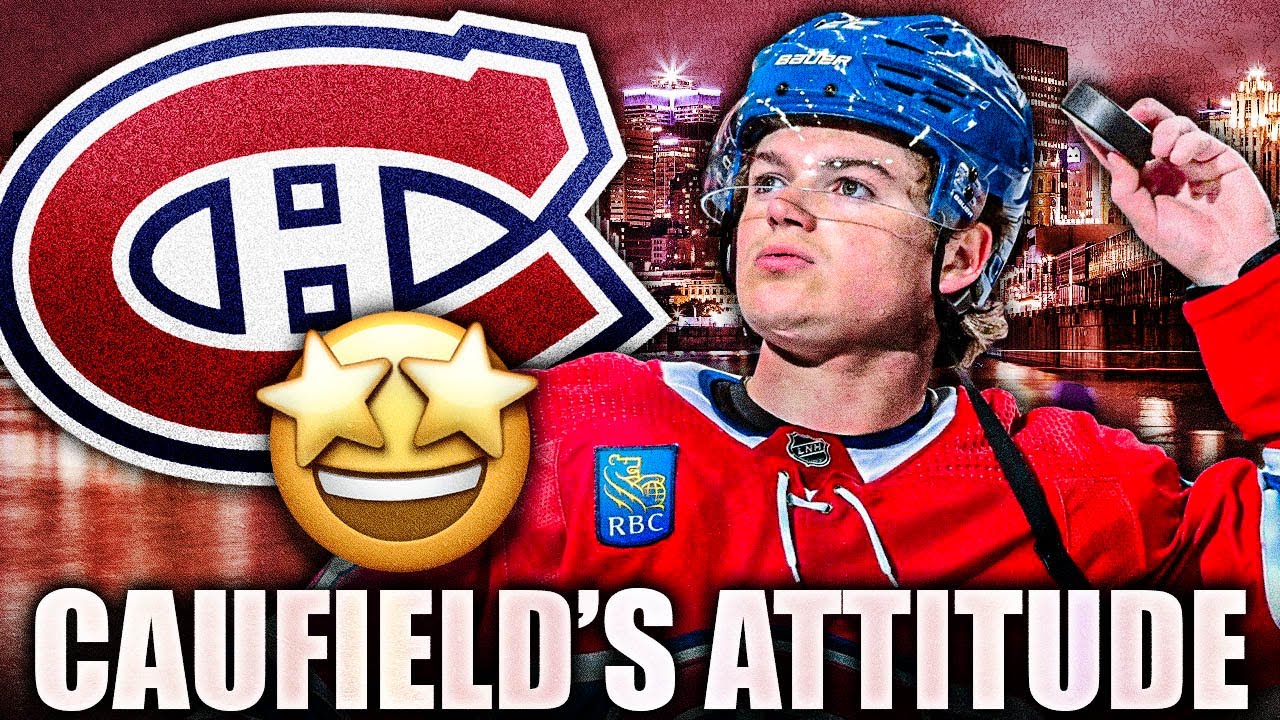 Habs' Cole Caufield dominates pre-game chatter
