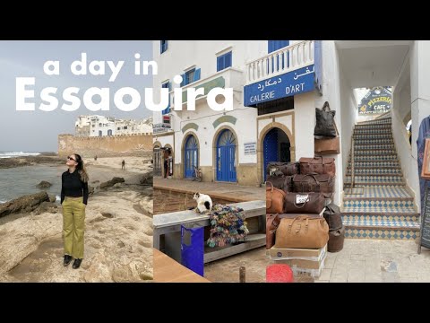 A Day in Essaouira, Morocco 🇲🇦 | the PERFECT quaint seaside town three hours from Marrakech!