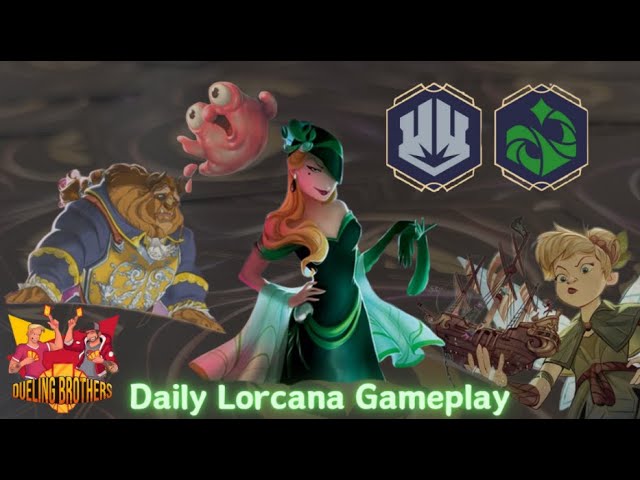 Emerald/Steel Discard Decimates The Meta!! - Disney Lorcana Gameplay 