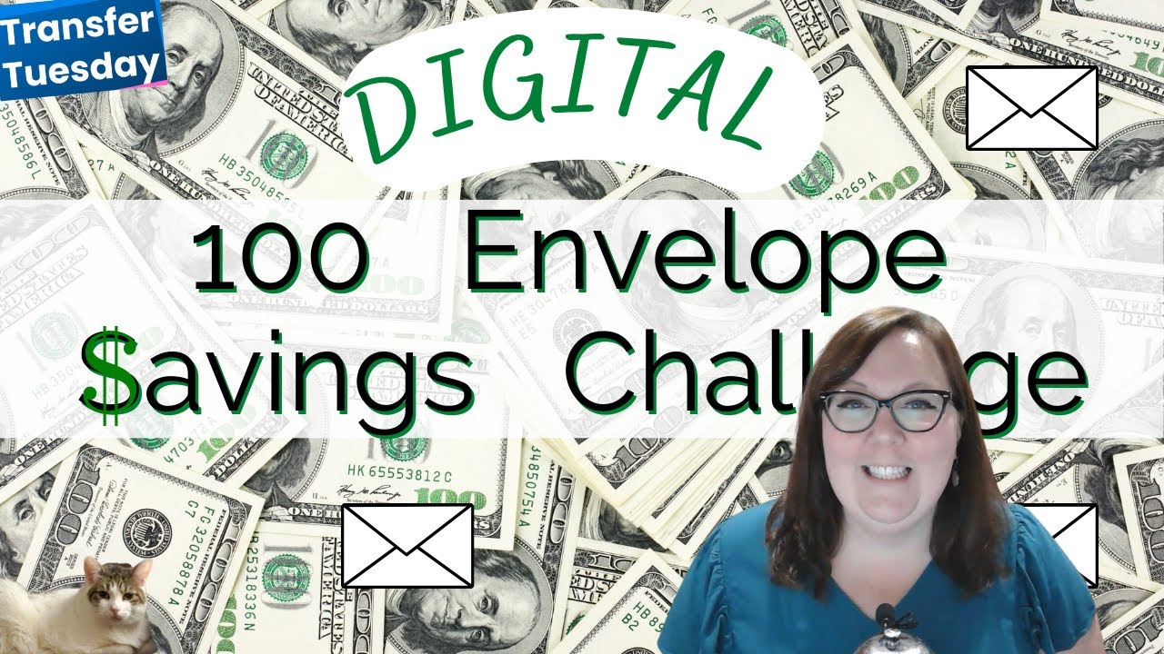 Transfer Tuesday & Digital 100 Envelope Savings Challenge $150,000 Debt Free Journey