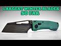 Winter blades severn a new fascinating knife  locking system