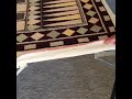 How to move a punch needle rug on a gripper strip frame - Oxford Punch Needle