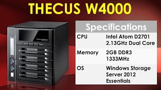Thecus W4000 Windows Storage Server and Memory Upgrade