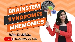 Brainstem syndromes made easy with mnemonics | Dr. Nikita Nanwani | Medsynapse