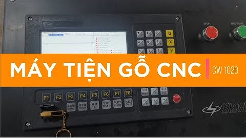 Máy tiện gỗ CNC - CW 1020 | Quốc Duy