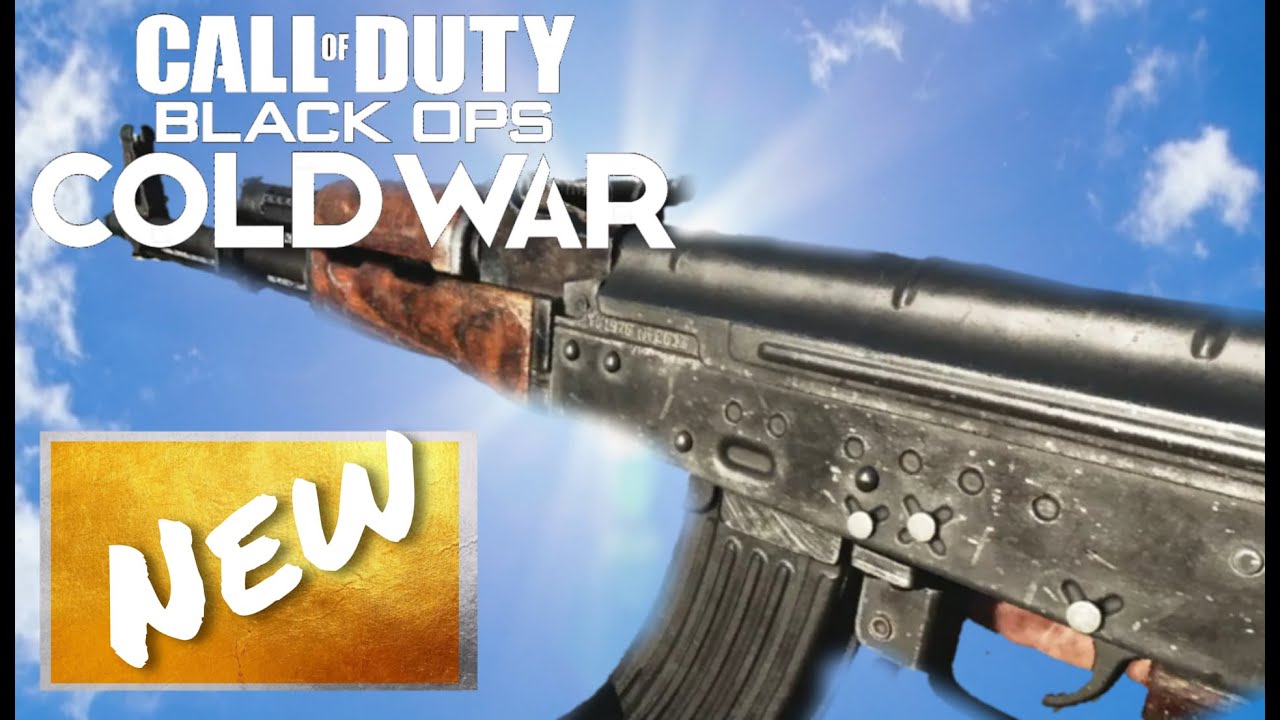 Call Of Duty Cold War Gold Camo Guide The AK-47 Gold! - YouTube